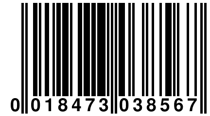 0 018473 038567