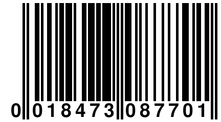 0 018473 087701