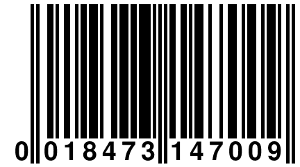 0 018473 147009