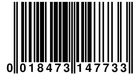 0 018473 147733