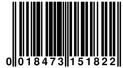 0 018473 151822