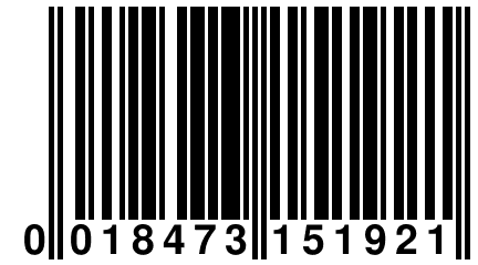 0 018473 151921