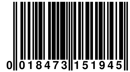 0 018473 151945