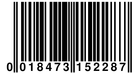 0 018473 152287