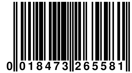 0 018473 265581