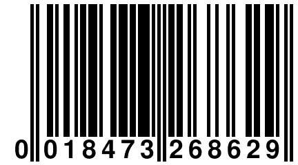 0 018473 268629