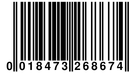 0 018473 268674