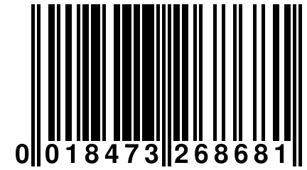 0 018473 268681