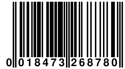 0 018473 268780