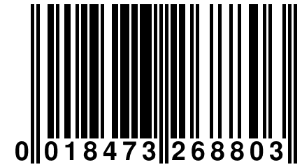 0 018473 268803