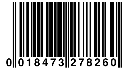 0 018473 278260