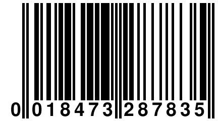 0 018473 287835