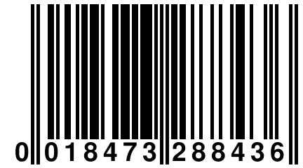 0 018473 288436