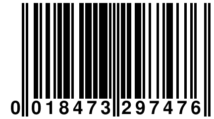 0 018473 297476