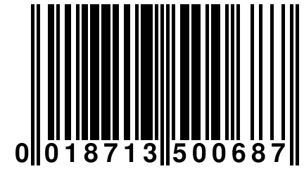 0 018713 500687