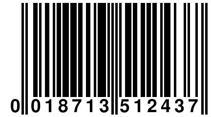 0 018713 512437