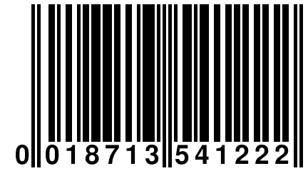 0 018713 541222