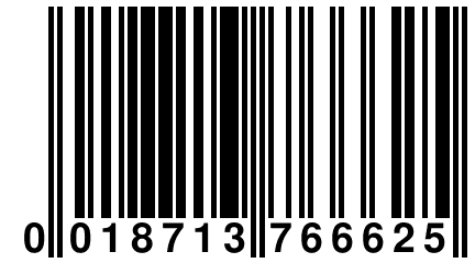 0 018713 766625