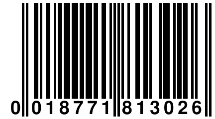 0 018771 813026