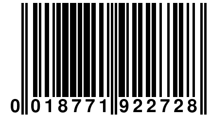 0 018771 922728