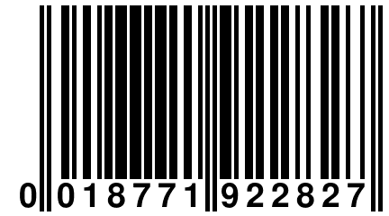 0 018771 922827