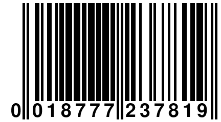 0 018777 237819