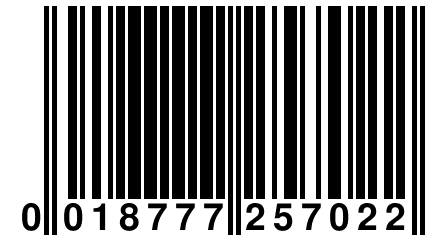 0 018777 257022