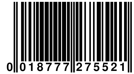 0 018777 275521