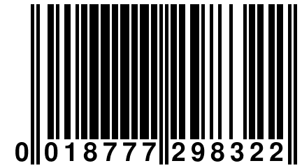 0 018777 298322