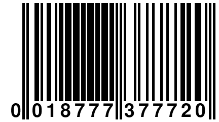 0 018777 377720