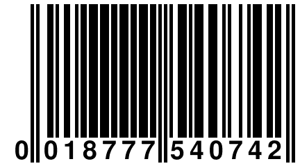 0 018777 540742