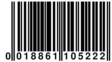 0 018861 105222