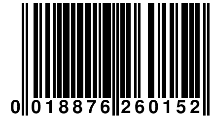 0 018876 260152