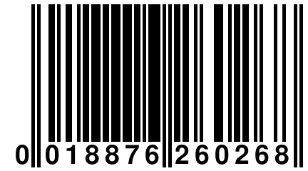 0 018876 260268