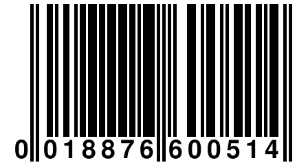 0 018876 600514