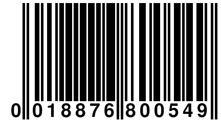 0 018876 800549