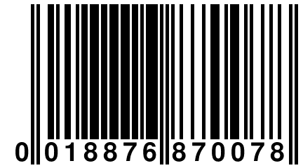 0 018876 870078