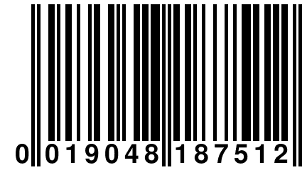 0 019048 187512