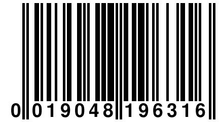 0 019048 196316