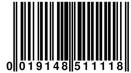 0 019148 511118