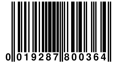 0 019287 800364