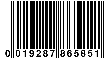 0 019287 865851