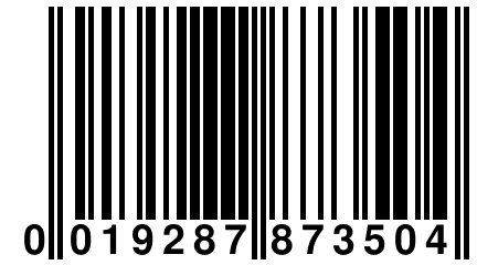 0 019287 873504