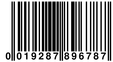 0 019287 896787