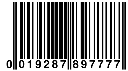 0 019287 897777