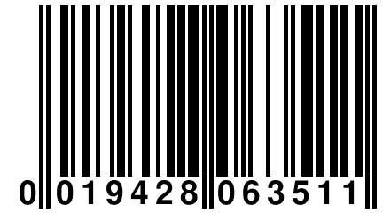 0 019428 063511