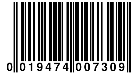 0 019474 007309