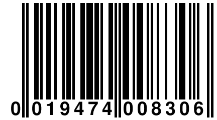 0 019474 008306