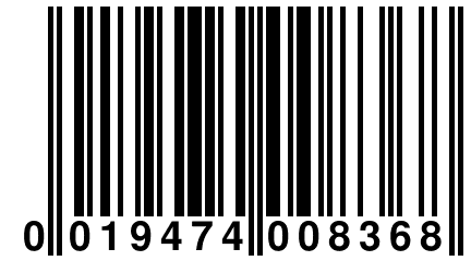 0 019474 008368