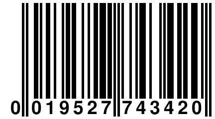 0 019527 743420